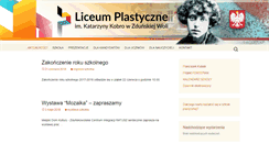 Desktop Screenshot of lpzdwola.pl